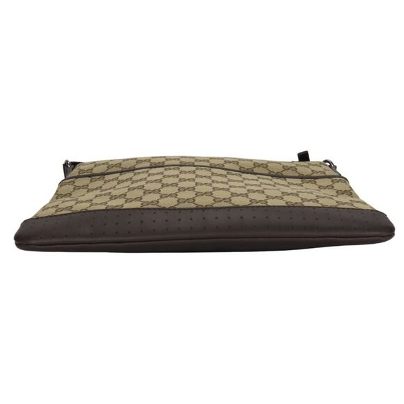 GUCCI Brown Leather Shoulder Bag - Picture 4 of 11